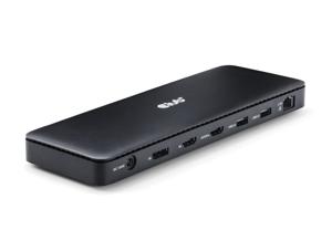 CLUB3D Thunderbolt 4 Certified 11-in-1 dockingstation voor mobiel apparaat Universeel Zwart