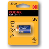 Kodak Max Lithium 123LA Battery 1 pack - thumbnail