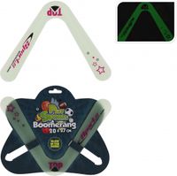 Free and Easy Glow in the dark boomerang 20 x 27 cm - thumbnail