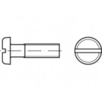 TOOLCRAFT TO-5451906 Platkopschroeven M3 10 mm Sleuf Polyamide 200 stuk(s) - thumbnail