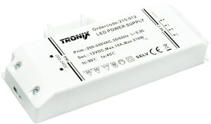 LED Voeding 12V 216W indoor niet dimbaar 215-012