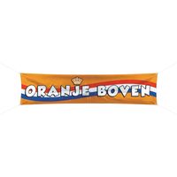 Holland supporters banner oranje