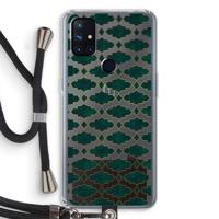 Moroccan tiles: OnePlus Nord N10 5G Transparant Hoesje met koord - thumbnail