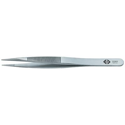 C.K T2381 Precisiepincet 00D SA Stomp-plat 120 mm