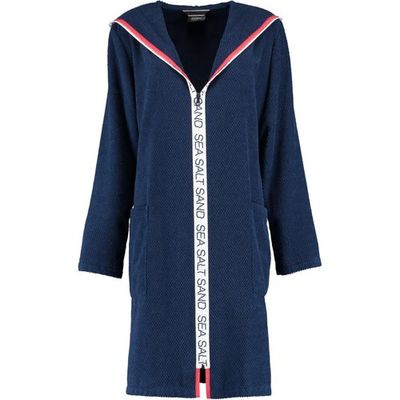 Cawö Cawö Dames Badjas 3101 Navy XS