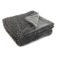 Deken Home ESPRIT Grijs 130 x 170 cm