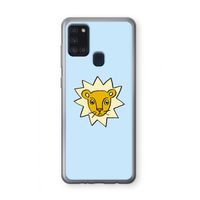 Kleine leeuw: Samsung Galaxy A21s Transparant Hoesje