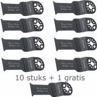 Qblades UN15 zaagblad hout en metaal invalzaagblad 10+1 stuks