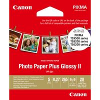 Canon PP-201 8.9 x 8.9 cm 20 vel Photo Paper Plus Glossy II 265 g - thumbnail