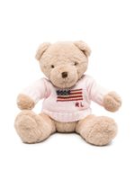POLO RALPH LAUREN KIDS ourson en peluche Flag - Tons neutres POLO RALPH LAUREN KIDS ourson en peluche Flag - Tons neutres