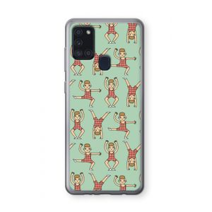 Gymboys: Samsung Galaxy A21s Transparant Hoesje