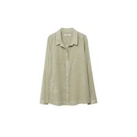 Violeta by Mango blouse met stippen groen/wit - thumbnail