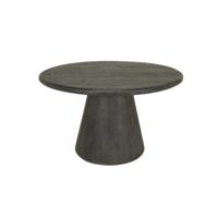 Tower Living Ronde Eettafel 'Asti' Mangohout, 130cm, kleur Olijfbruin