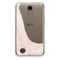 Peach bath: LG K10 (2017) Transparant Hoesje