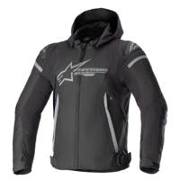 ALPINESTARS Zaca Waterproof Jacket, Textiel motorjas heren, Zwart-Donker Grijs