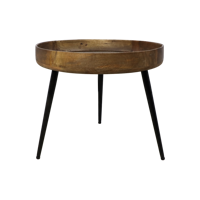 Bijzettafel Ventura - 50x50 cm - Naturel