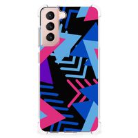 Samsung Galaxy S21 FE Shockproof Case Funky Triangle - thumbnail