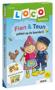Loco bambino pakket Fien & Teun op de boerderij (Paperback)