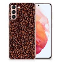 Samsung Galaxy S21 | Siliconen Case | Koffiebonen
