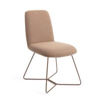 Jesper Home Eetkamerstoel 'Taiwa' Beehive Rose, kleur Whisper Wheat