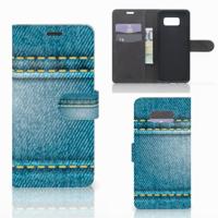Samsung Galaxy S8 Plus | Wallet Case | met Pasjes | Jeans