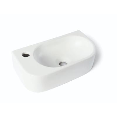 Fontein Luca Sanitair Ceramics 40x21,5x12 cm Keramiek Links Mat Wit Luca Sanitair