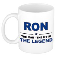 Ron The man, The myth the legend cadeau koffie mok / thee beker 300 ml Ron The man, The myth the legend cadeau koffie mok / thee beker 300 ml
