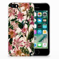 Apple iPhone SE | 5S TPU Case Flowers - thumbnail