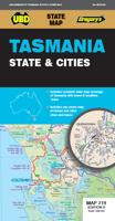 Wegenkaart - landkaart 719 Tasmania State & Cities | UBD Gregory's
