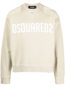 DSQUARED2 sweat à logo imprimé - Tons neutres