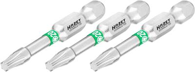 HAZET Bit 2223NSLG-T20/3 · 1/4 inch (6,3 mm) zeskant massief · Binnen-TORX®-profiel · 3-delig · SW T20