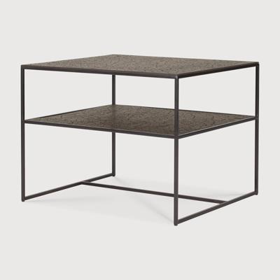 Ethnicraft Bijzettafel 'Pentagon' Minerals, 60 x 53cm, kleur Whisky