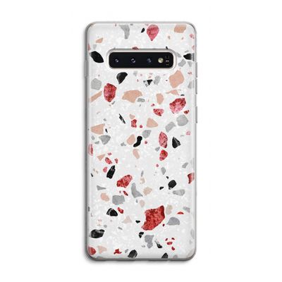 Terrazzo N°12: Samsung Galaxy S10 4G Transparant Hoesje