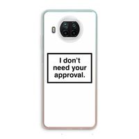 Don't need approval: Xiaomi Mi 10T Lite 5G Transparant Hoesje Don't need approval: Xiaomi Mi 10T Lite 5G Transparant Hoesje