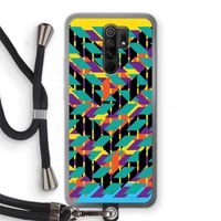 Skew Bee 1: Xiaomi Redmi 9 Transparant Hoesje met koord