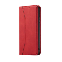 Samsung Galaxy A25 hoesje - Bookcase - Pasjeshouder - Portemonnee - Kunstleer - Rood - thumbnail