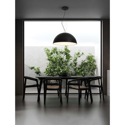 Lyora Strakke hanglampTholos zwart Ø 70cm - 9695286