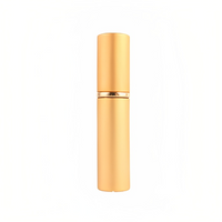 Luxe Mini Parfum Flesje - Navulbaar - 5 ml - Reisflesje - Parfumverstuiver - Mat Goud
