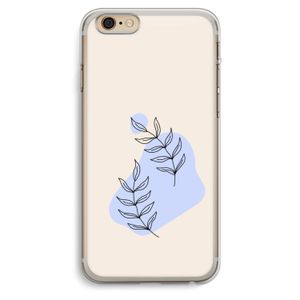 Leaf me if you can: iPhone 6 Plus / 6S Plus Transparant Hoesje