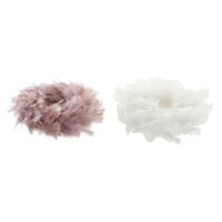 Kerstkroon DKD Home Decor Schuim Veer (40 x 40 x 6 cm) (2 pcs)