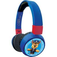 PAT 'PATROUILLE Comfortabele opvouwbare 2-in-1 bluetooth en bedrade hoofdtelefoon voor kinderen met geluidsbeperking - LEXIBOOK