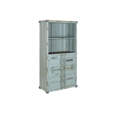 Planken Home ESPRIT Turkoois Hemelsblauw Metaal Hout MDF 87 x 44 x 168,5 cm