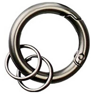 Basi 0006-0157 4026434178852 Sleutelring Grijs (mat), Zwart 10 stuk(s)