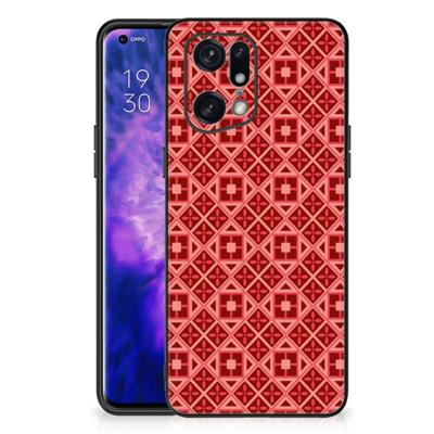 OPPO Find X5 Pro Back Case Batik Rood