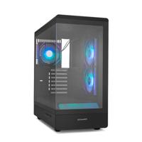 ATX Semi-toren doos Nox-Xtreme NXHUMMERSIGNALBK Zwart