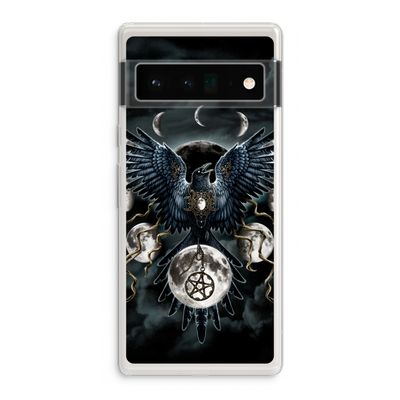 Sinister Wings: Google Pixel 6 Pro Transparant Hoesje