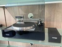 Thorens TD 1600 incl. TP160 en AT-VM750SH platenspeler zwart (Buitenkans)