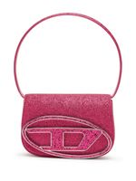 Diesel sac porté épaule 1DR à paillettes - Rose