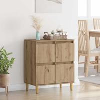 Dressoir Artisan Eiken 60 x 35 x 70 cm Bewerkt hout