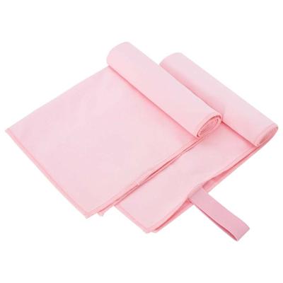 Sporthanddoeken 2 pcs Roze 50 x 30 cm Polyester en polyamide